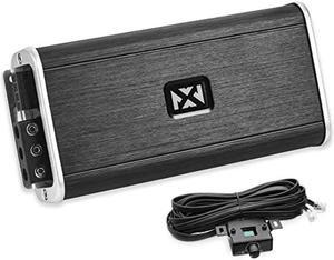NVX VADM1 500W RMS Class D Monoblock Car/Marine/Powersports Micro Amplifier with Bass Remote