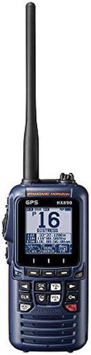 Standard Horizon HX890NB Floating 6 Watt Class H DSC Handheld VHF/GPS - Navy Blue