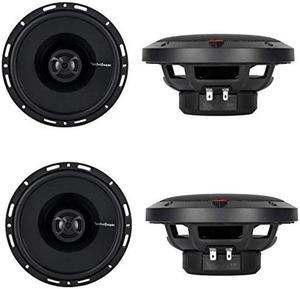 4 New Rockford Fosgate P1650 6.5" 2-Way Full Range Car Audio Coaxial Speakers