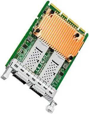 HUNTION 100Gb OCP3.0 Network Card with Intel E810 Chip,Dual-Ports NIC PCI Express Ethernet Adapter Support Windows Server/Linux/VMware