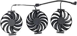 inRobert 95MM CF1010U12S 12V 0.45A 7Pin Video Card Fan for ASUS ROG Strix RTX 3090 3080 3070 3060 Ti GPU Graphics Card Fan (Fan-ABC)