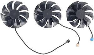 PLD09220B12H Ball Bearing Graphics Card Fan for EVGA RTX 3070 3080 TI 3090 FT3W Ultra Cooling Fan (Fan-Full Set)