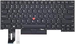 Replacement Keyboard for Lenovo Thinkpad T490s T495 T495s, T14s Gen 1 & T14s Gen 2, P1 Gen 3 2, Thinkpad X1 Extreme Gen 1 & Gen 2 & Gen 3 Laptop with Backlit US Layout P/N: SN20R66042 SN20R66067
