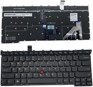 New Laptop Replacement Keyboard for Lenovo Thinkpad Carbon X1 2015 Gen 3 3rd US Layout 8M20G118608 55Y01N5 SG-64700-XUA Black X1 Gen 3 3rd