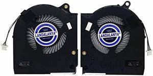 LANDALANYA Cooling Fan for Dell Alienware M15 R5 M15 R6 M15 Ryzen R5 M15 Ryzen R6 2021 Series EG75071S1C050S9A EG75071S1C060S9A 5K210D3LEJ 5K2105G70D DFSCK22D058833 FND1 DFSCK22115181S FNDO DC12V