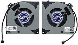 LANDALANYA Replacement New Laptop CPU and GPU Cooling Fan for Gigabyte Aorus X7 DT V5 V6 V7 Series DFS200005AA0T FH37 DFS541105FC0T FH38 DC5V 0.5A Fan