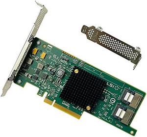 LSI 9207-8i RAID Controller Card 6Gbs SAS SATA PCI-E 3.0 HBA IT Mode Expander Card for ZFS FreeNAS unRAID