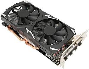 RX 580 Graphics Card, 8GB GDDR5 256bit Gaming Graphics Card Video Cards for PC, PCI Express x16 3.0, HDMI, 2 Cooling Fans, 1080P, Support HD, 60Hz Output 4K Resolution