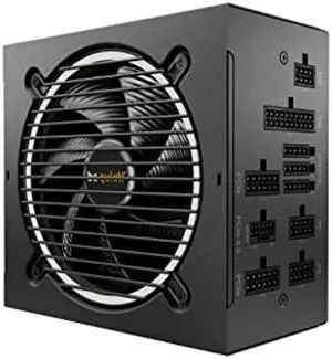 Pure Power 12 M 850W, ATX 3.0, 80 Plus(r) Gold, Modular Power Supply, for PCIe 5.0 GPUs and GPUs with 6+2 pin connectors, 12VHPWR Cable Included, Silent 120mm be quiet! Fan - -BN505