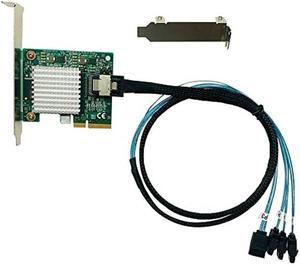 H1110 81Y4494 SAS-2 RAID Controller Card SATA 6Gbps HBA LSI 9211-4i P20 IT Mode for ZFS FreeNAS unRAID RAID Expander