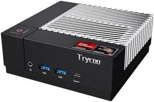 Trycoo HA-3 Mini PC,AMD Ryzen 5 5500U Processor(6C/12T,Up to 4.0Ghz),16GB RAM 512GB SSD,Windows 11 Pro Mini Desktop Computer,4K@60Hz Output HDMI2.0/Type-C/WiFi 6/BT5.2/USB3.2/Gigabit Ethernet