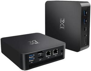 Dual LAN Mini Gaming PC Intel 12th Gen Alder Lake- N100(up to 3.4GHz) Micro Computer, 16GB DDR4 RAM 512GB SSD Mini Desktop Support 4K HD/WiFi 6/Gigabit Ethernet for Home/Office