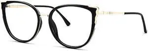 Zeelool Cat Eye Blue Light Blocking Glasses for Women Men ZJGX338746-05B Black