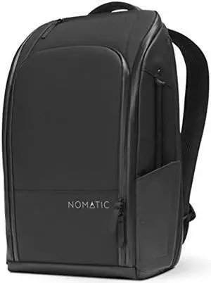 NOMATIC 14L Backpack - Water Resistant Anti-Theft Bag - Flight Approved Carry On Laptop Bag - Computer Backpack - Tech Backpack - Black