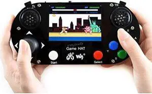 Game HAT Raspberry Pi Handheld Game Console Kit Portable Video Classic Gaming Console with 3.5" 480x320 IPS Screen Display Monitor for Raspberry Pi A+/B+/2B/3B/3B+/4B/Zero/Zero W @XYGStudy