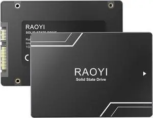 RAOYI 256GB Internal SSD SATA III 6Gb/s 2.5" Solid State Drive 3D NAND Flash Advanced SSD Hard Drive Up to 550MB/s SATA 3 SSD Upgrade Performance for PC Laptop