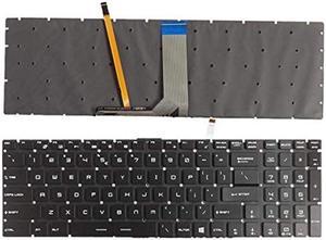 LXDDP GS60 GS70 GE62 GT62 GL72 GE72 Laptop Replacement Keyboard for MSI GS60 GS70 GE62 PE60 PE70 GT62 GL62 GL62M GP62 GL72 GP72 PE62 GE72 GT72 Stealth 17.3 inch Gaming Keyboard V143422FK1, Black