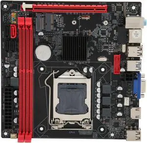 Desktop Computer Motherboard, ATX B75A LGA1155 DDR3 Motherboard, i3 i5 i7 Processor, PCIe 16X, Card, SATA3.0, SATA2.0, VGA , 10 x USB Ports