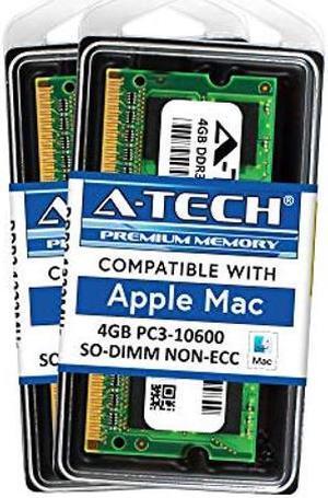 A-Tech for Apple 8GB Kit 2X 4GB PC3-10600 1333Mhz Mac Mini iMac Mid 2011 Mid 2010 Late 2011 MC508LL/A A1311 MC509LL/A MC510LL/A A1312 MC978LL/A MC816LL/A A1347 MC936LL/A Memory RAM