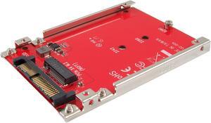 Ableconn IU2-M2132 M.2 NVMe to U.2 Adapter - Turn M.2 NVMe SSD to 2.5" Drive with U.2 (SFF-8639) Interface - M2 SSD Converter - PCIe M.2 NVMe to U.2 Host Adapter