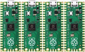 Raspberry Pi Pico RP2040 microcontroller - in US Stock, Ready to Ship (4 Pack)
