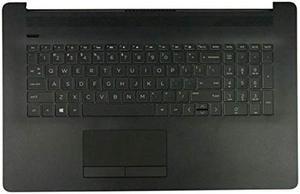 Replacement for HP Pavilion17BY 17-by 17CA 17-CA Laptop Upper Case Palmrest Non-Backlit Keyboard Touchpad Assembly Part L22751-001 6070B1308101