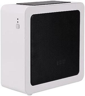 TCJJ ATX Mid-Tower PC Gaming Case with Magnetic Design Dust Filter, Fully Ventilated Airflow, Cable Management, USB 3.0 Computer case--High fow-White