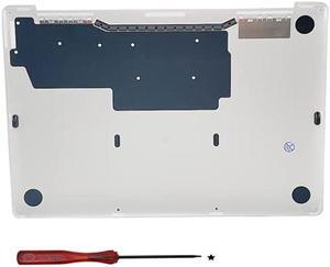 613-05541-01 923-01128 Compatible for MacBook A1708 Late 2016 Mid 2017 Base Case Bottom Cover Space Grey Panel (Silver)