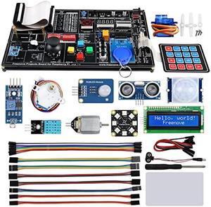 FREENOVE Projects Kit for Raspberry Pi 4 B 3 B+ 400, Python C Java Scratch Code, 607-Page Detailed Tutorial, 102 Projects, Simple Wiring (Raspberry Pi NOT Included)