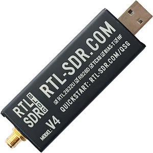 RTLSDR Blog V4 R828D RTL2832U 1PPM TCXO SMA Software Defined Radio Dongle Only