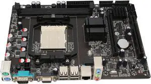 A780+ Desktop Motherboard, Dual Channel DDR3 SATA2.0 Gaming PC Motherboard Support LGA940 938 Pin, PCIE 16X Gen 3.0 Computer Motherboard for AMD AM2 AM3 FX Series