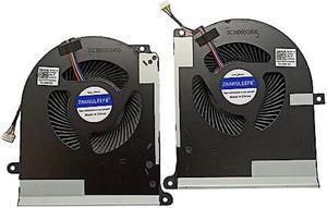 ZHAWULEEFB Replacement New CPU+GPU Cooling Fan Compatible for DELL Alienware Area 51m R2 RTX3080 TPV77 TW5Y8 DC28000Q4D0 BSM1012MD-03 DC28000Q3D0 BSM1012MD-02 DC12V 1.20A Fux FUY Fan
