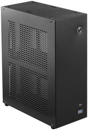 Mini ITX NAS Case, NAS Network Storage Server Chassis, 2 Bay Enclosure Support 2X 3.5 inch HDD Hotswap, Mini PC Case with Type-C and USB3.0