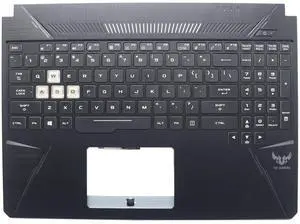 New Palmrest for ASUS TUF Gaming FX505 FX505D FX86 FX86G Upper Case with Backlit Keyboard 13N1-5JA0901 13NR00S1AP0211 13N1-5JA0801