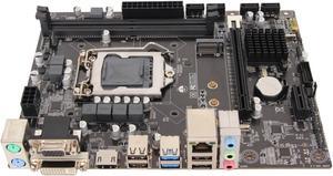H310 LGA 1151 Motherboard Supports 8th 9th Generation Lvy Bridge forCore LGA1151, Micro ATX DDR4 Memory Slot, High Speed Chipset, Rich Expansion Ports for PC