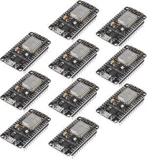 10PCS ESP8266 ESP-12F Development Board Internet NodeMCU WiFi Serial Wireless Module NodeMCU-12F CP2102 Based on ESP8266 WiFi Module for motherbord IDE/Micropython