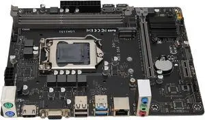 LGA 1151 Desktop Motherboard M.2 PCIe 4.0 With 4 USB3.0, 4 USB2.0, HD VGA Output for Core 6th-9th Gen Gaming and Computer Replacement