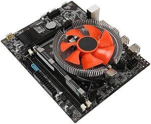 X79 Motherboard Set, LGA1356, E5 2420 CPU, 8G, HM65, DDR3, 6 Cores 12 Threads, PCIE X16 PCIE X1, SATA3.0 Motherboard CPU Combo with Fan Dual Indicator Light, 240mAh CR2032 for PC