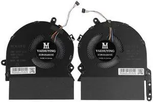 YAEHUYING CPU+GPU Cooling Fan for HP Spectre X360 15-EB 15T-EB TPN-Q226, P/N: M00226-001 M00227-001, L68136-005, hp 15-EB Fan 0.5A (i7-10750H, GTX1650Ti)