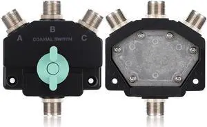 Wideband Coax Switch, Connected to Three Antennas, Interface Made by Precise Technology, Adjust The Received Signal by Switching The Antenna.