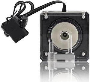 Water Cooling Pump, 800L/H PC Water Cooling Integrated Mute Water Pump Support PWM for CPU Cooling System.