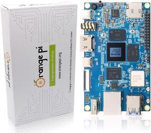 Orange Pi 5B 4GB+32GB Rockchip RK3588S 8-Core 64 Bit Single Board Computer with 32GB onboard eMMC Flash, Wi-Fi6/Bluetooth 5.0, Compatible Linux/Android/Debian/Ubuntu (16GB128GB)