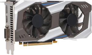 GTX1060 3GB Gaming Video Card,DDR5 192bit 582MHz 2002MHz Graphics Card with Dual Fans, PCIe 3.0 16X,Desktop Graphics Card for Desktop Computer Gaming GPU (GTX1060 3GB)