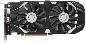 GTX1060 GDDR5 192bit PCIE Graphic Card, Dual Fans 8008MHz Memory Frequency Computer Graphics Card, HDMI DVI DP 4K HDR Gaming Graphics Card GPU 3GB