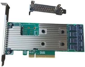 SVNXINGTII SAS9305-16i SATA SAS 16 Port HBA 12Gbs RAID Controller Card Host Bus Adapter PCIe 3.0 x8 IT-Mode 05-25703-00 Card (9305-16i)