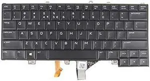 Abakoo New Keyboard Compatible with Dell Alienware 15 R3 with Backlit Frame Black US