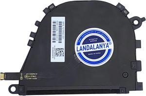 LANDALANYA Replacement New CPU Cooling Fan for HP Envy X360 13-BF 13.3 INCH 2-in-1 TPN-C161 Laptop N15692-001 ND75C44-21J01 DC2800129D0 DC5V 0.5A Fan