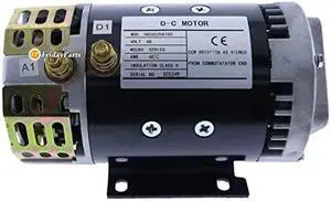 FridayParts 48V CW 2.06kW Function Motor 48504GT 5BCG52HA100 140-22-4001A 94196 Compatible for Genie Articulated Boom Lift Z-30/20N Z-34/22 DC Z-34/22N Z-45/22 DC Z-45/25J