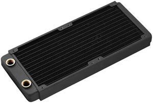 Universal Copper Radiator 240mm Heat Sink Water Liquid Cooling Heat Exchanger for Computer Water Cooling, Beauty Equipment, Industrial Equipment (240mm)
