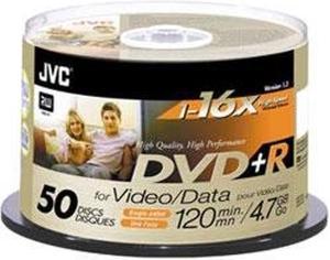 JVC 16X Write-Once DVD+r